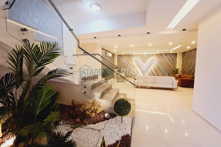 Jednopokojowy apartament z widokiem na morze w nowym kompleksie — Alanya, dzielnica Avsallar 17 