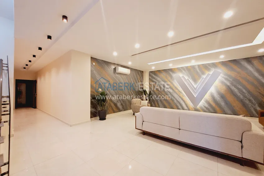 Jednopokojowy apartament z widokiem na morze w nowym kompleksie — Alanya, dzielnica Avsallar 18 