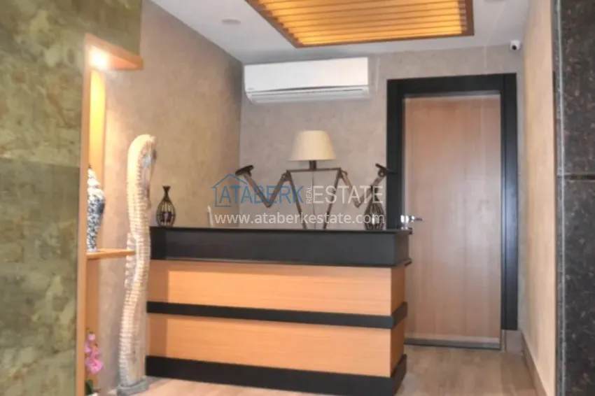 Apartament z jedną sypialnią w centrum Alanyi z meblami i dostępem do prywatnej plaży 20 