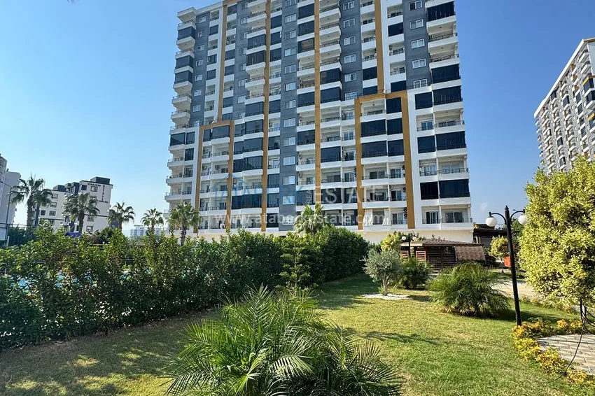 Apartament pod klucz z dwiema sypialniami i widokiem na morze w Mersin - Tomyuk 1 
