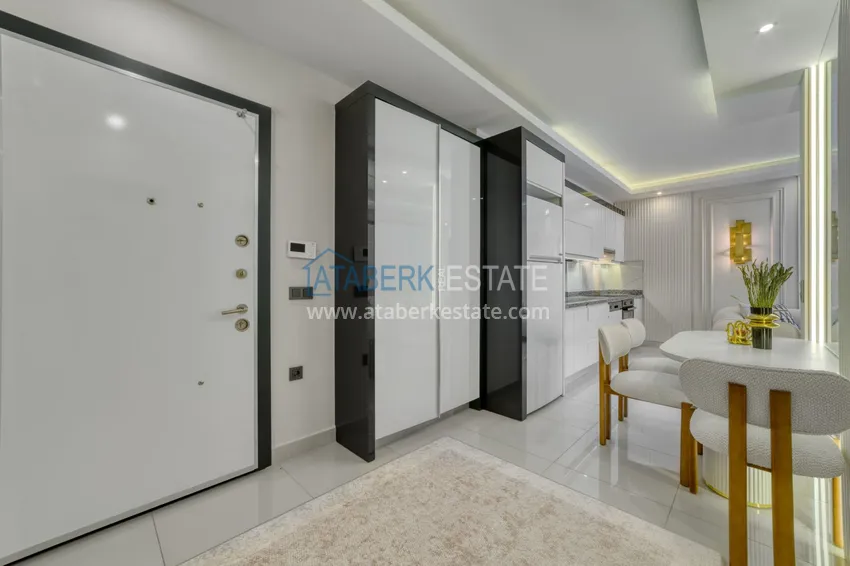 Kupuj  Apartament pod klucz z dwiema sypialniami w Mahmutlar w nowoczesnym kompleksie 1 