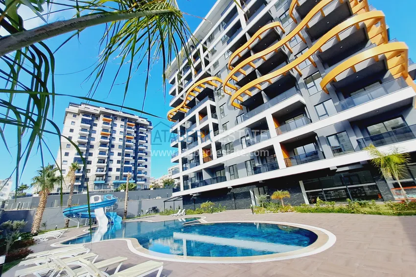 Nowe budynki w Alanyi! Apartament 1+1 z widokiem na góry, od właściciela, dzielnica Avsallar — Alanya 1 