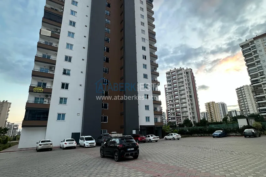 Umeblowany apartament z 2 sypialniami i panoramicznym widokiem na morze w dzielnicy Soli, Mersin 1 