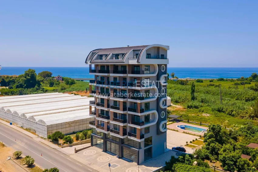 Apartament z jedną sypialnią w nowym kompleksie klasy komfortowej w Demirtas, Alanya 1 