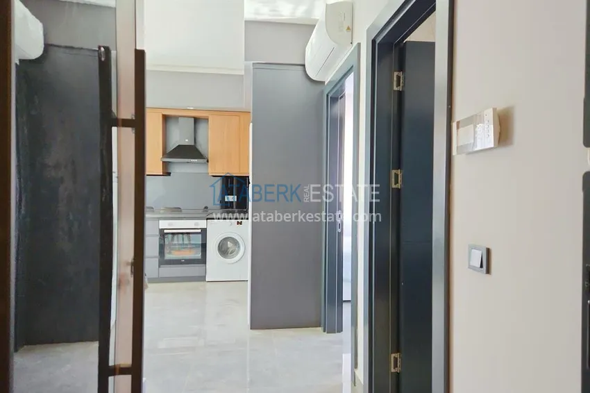 Kupuj  Apartament 1+1 z meblami i przeszklonym balkonem, dzielnica Oba — Alanya 1 