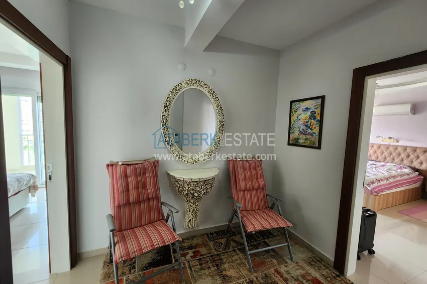 Kupuj  Penthouse duplex 3+1 umeblowany z widokiem na morze i góry, dzielnica Kestel — Alanya  1 