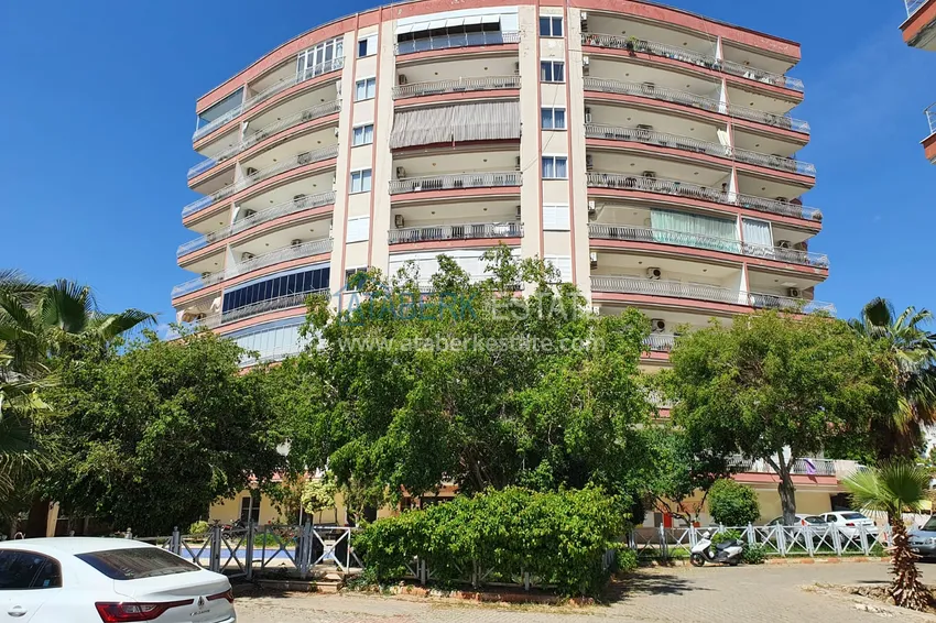 Umeblowany apartament 2+1 z otwartym widokiem na morze, dzielnica Tosmur — Alanya 1 
