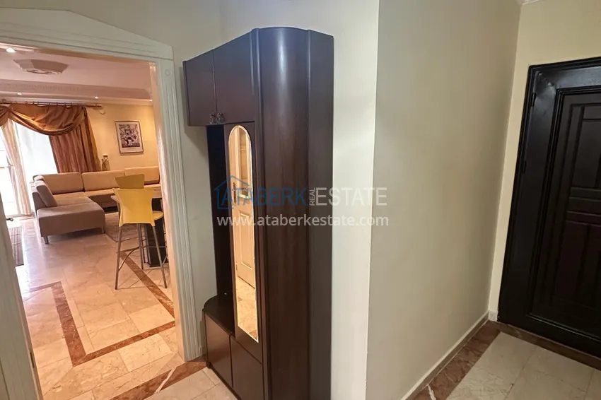Kupuj  Umeblowany apartament 2+1 z otwartym widokiem na morze, dzielnica Tosmur — Alanya 1 
