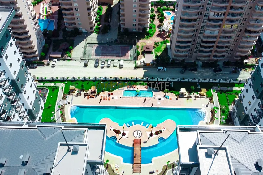 Umeblowany apartament z jedną sypialnią w kompleksie z infrastrukturą hotelową, dzielnica Mahmutlar — Alanya  4 