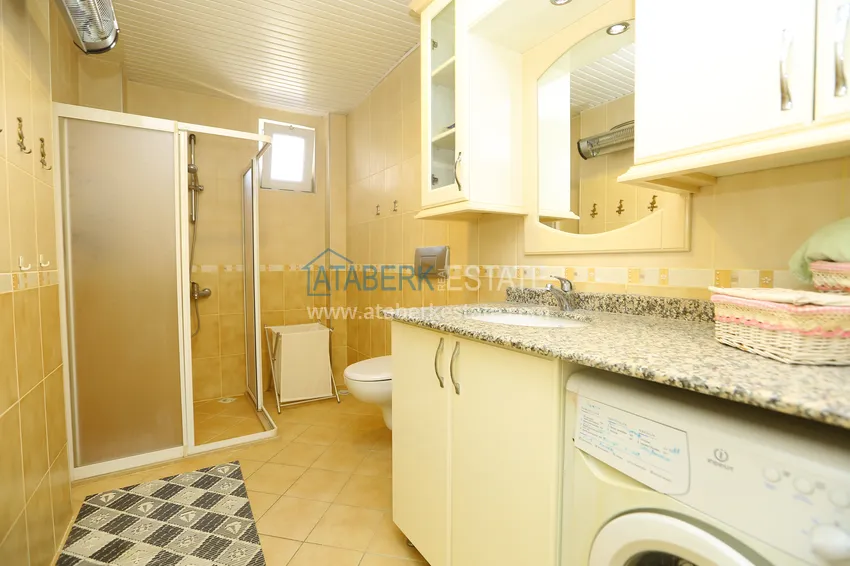 Kupuj  Apartament pod klucz 2+1 z przeszklonymi kormoranami i widokiem na morze w centrum Alanyi  20 