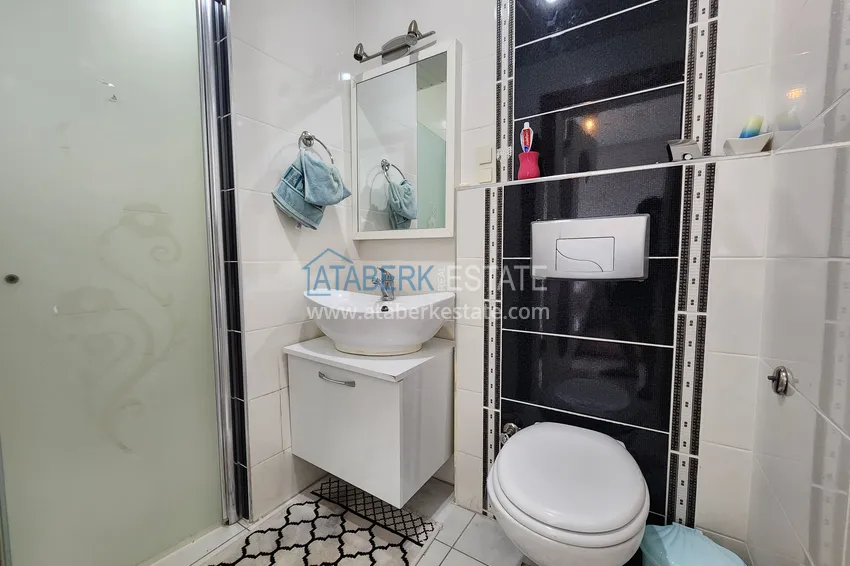 Kupuj  Penthouse duplex 3+1 umeblowany z widokiem na morze i góry, dzielnica Kestel — Alanya  21 