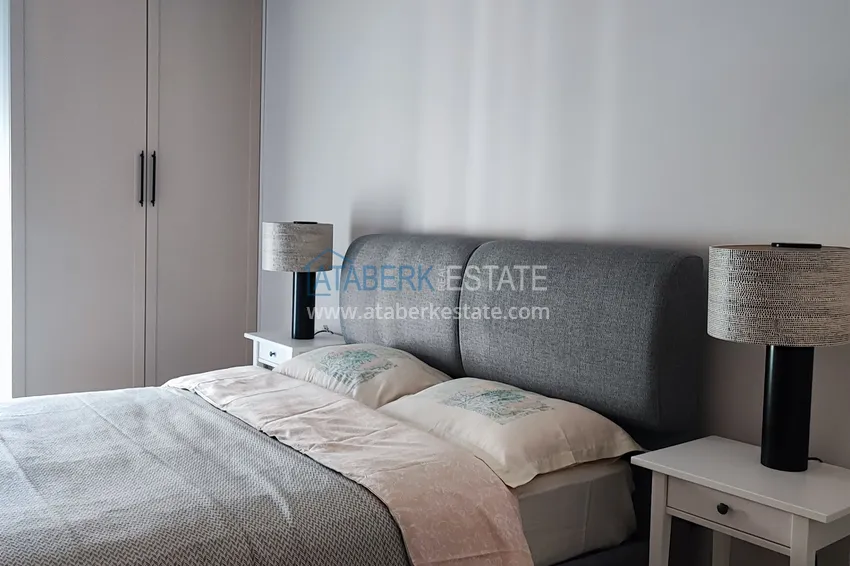 Kupuj  Apartament z dwiema sypialniami z meblami i panoramicznym widokiem na morze w kompleksie premium — Antalya, Kepez 23 
