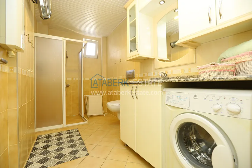 Kupuj  Apartament pod klucz 2+1 z przeszklonymi kormoranami i widokiem na morze w centrum Alanyi  21 