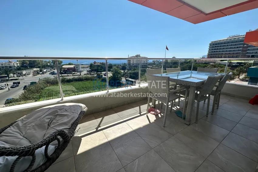 Kupuj  Dwupoziomowy penthouse z widokiem na morze w ultra-luksusowym kompleksie w dzielnicy Alanya Kestel 22 