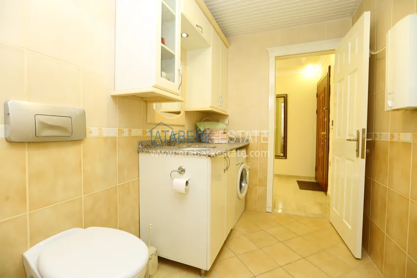 Kupuj  Apartament pod klucz 2+1 z przeszklonymi kormoranami i widokiem na morze w centrum Alanyi  22 