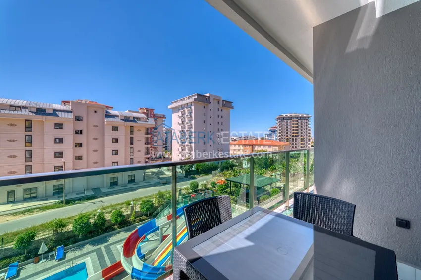 Kupuj  Apartament pod klucz z dwiema sypialniami w Mahmutlar w nowoczesnym kompleksie 24 