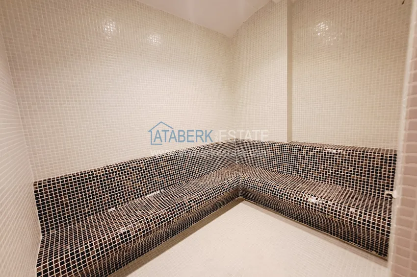 Nowe budynki w Alanyi! Apartament 1+1 z częściowym widokiem na morze, dzielnica Avsallar — Alanya 29 