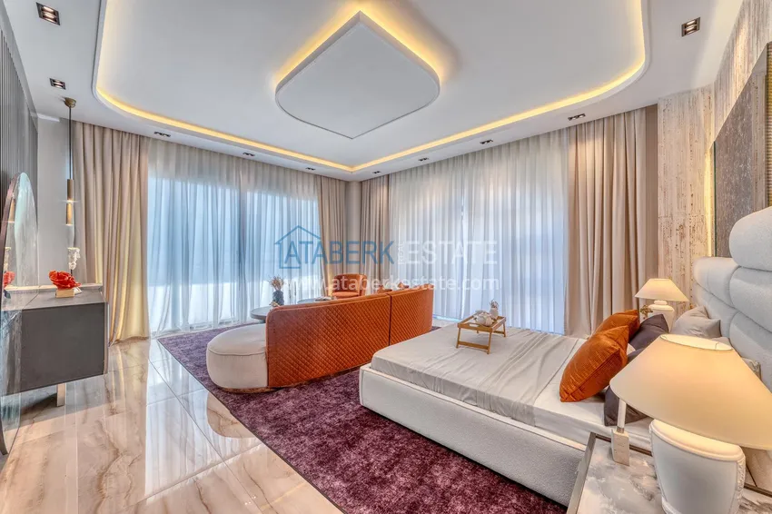 Kupuj  Modny triplex o ekskluzywnym designie w dzielnicy Kargicak w Alanyi  28 