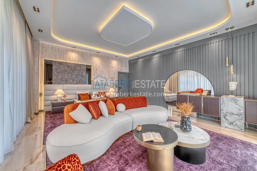 Kupuj  Modny triplex o ekskluzywnym designie w dzielnicy Kargicak w Alanyi  29 