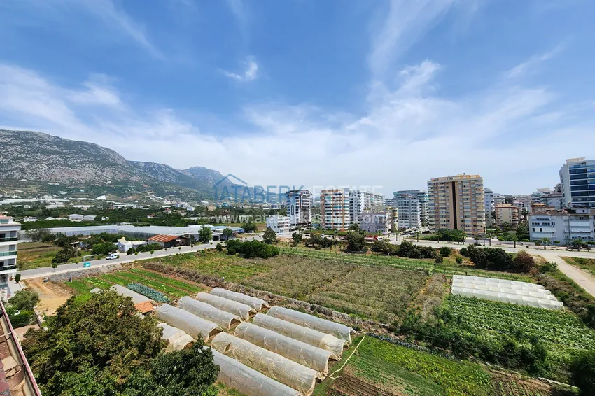 Kupuj  Penthouse duplex 3+1 umeblowany z widokiem na morze i góry, dzielnica Kestel — Alanya  30 