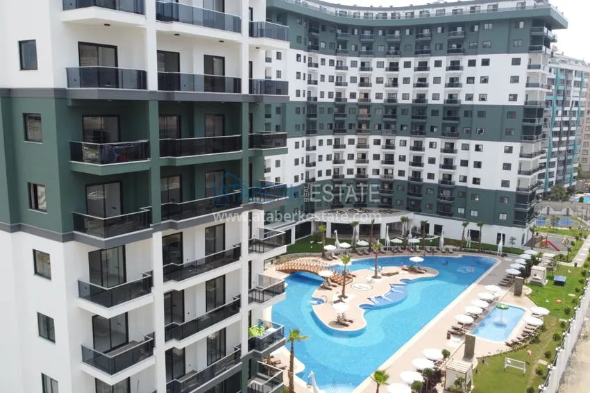 Umeblowany apartament z jedną sypialnią w kompleksie z infrastrukturą hotelową, dzielnica Mahmutlar — Alanya  5 