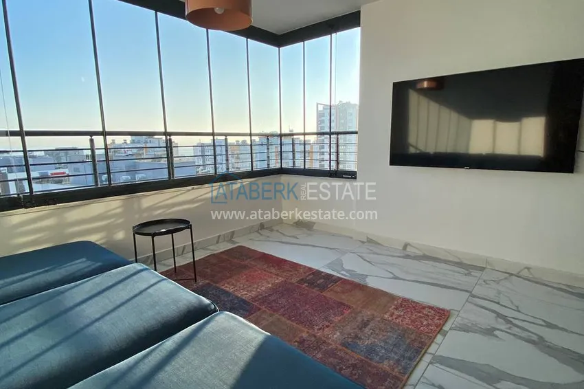 Kupuj  Umeblowany apartament z 2 sypialniami i panoramicznym widokiem na morze w dzielnicy Soli, Mersin 2 