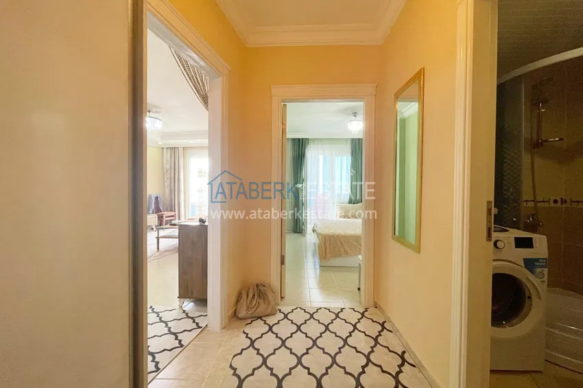 Kupuj  Trzypokojowy apartament pod klucz z widokiem na morze w dzielnicy Tosmur, Alanya 2 