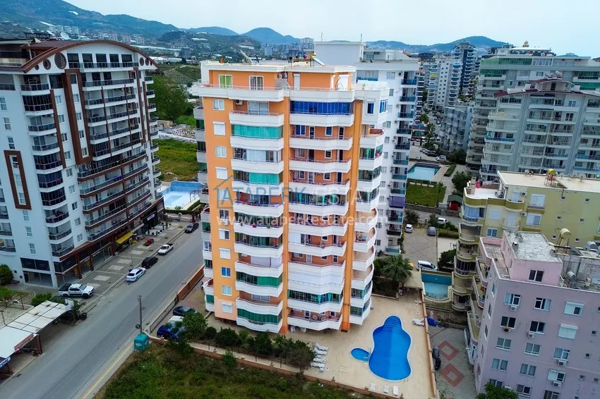 Apartament 2+1 z meblami, widokiem na góry i morze — Alanya, dzielnica Mahmutlar 2 