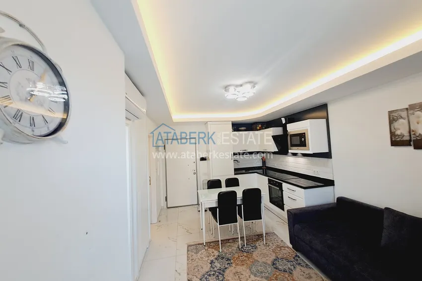 Kupuj  Apartament z jedną sypialnią w centrum Alanyi z meblami i dostępem do prywatnej plaży 2 