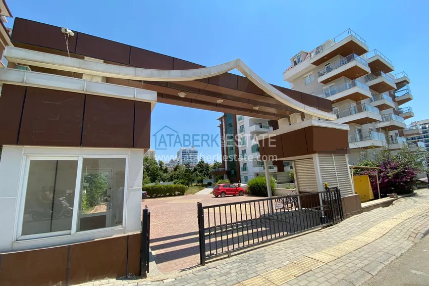 Penthouse duplex 3+1 umeblowany z widokiem na morze i góry, dzielnica Kestel — Alanya  2 
