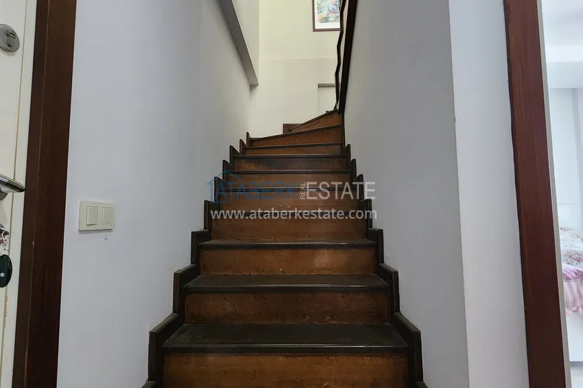 Kupuj  Penthouse duplex 3+1 umeblowany z widokiem na morze i góry, dzielnica Kestel — Alanya  2 