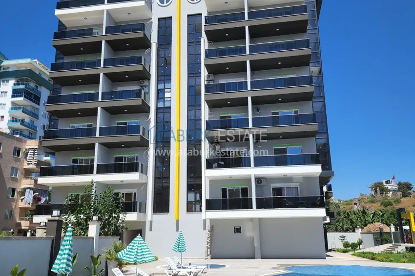 Penthouse z luksusowymi meblami w nowoczesnym kompleksie — Alanya, dzielnica Mahmutlar 2 