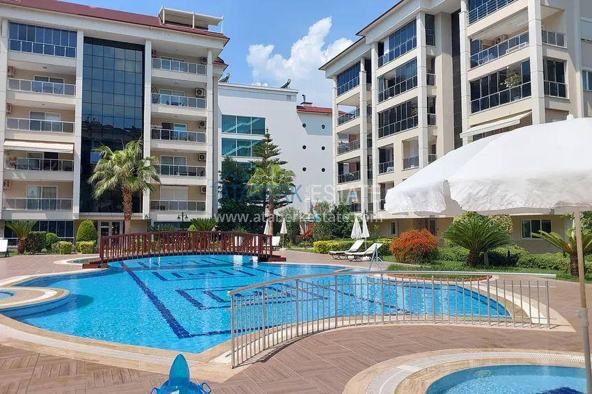 Dwupokojowe umeblowane mieszkanie nad morzem, w dzielnicy Kestel - Alanya 3 