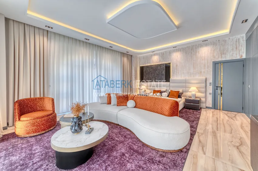 Kupuj  Modny triplex o ekskluzywnym designie w dzielnicy Kargicak w Alanyi  30 