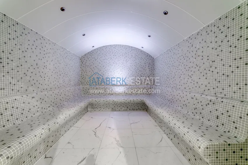 Apartament pod klucz z dwiema sypialniami w Mahmutlar w nowoczesnym kompleksie 31 