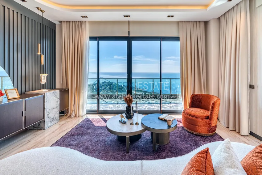 Kupuj  Modny triplex o ekskluzywnym designie w dzielnicy Kargicak w Alanyi  33 