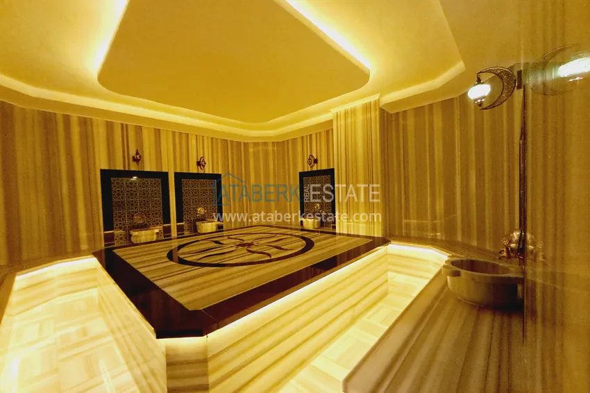 Jednopokojowy apartament z widokiem na morze w nowym kompleksie — Alanya, dzielnica Avsallar 33 