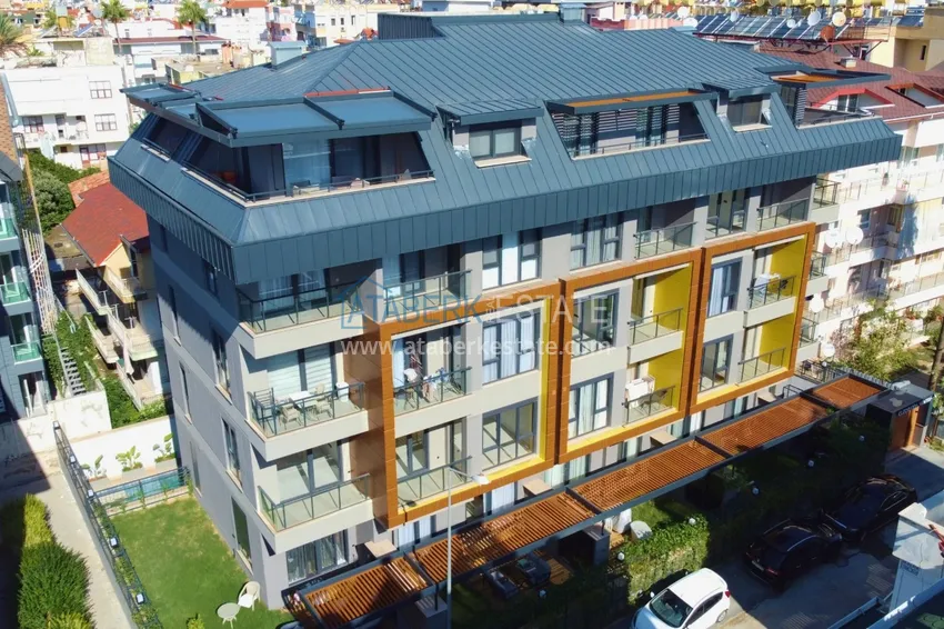 Nowe budynki w Alanyi! Mieszkanie 2+1 w nowoczesnym kompleksie mieszkalnym z infrastrukturą — centrum Alanyi 3 