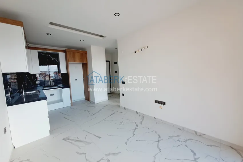 Kupuj  Nowe budynki w Alanyi! Apartament 1+1 z częściowym widokiem na morze, dzielnica Avsallar — Alanya 3 