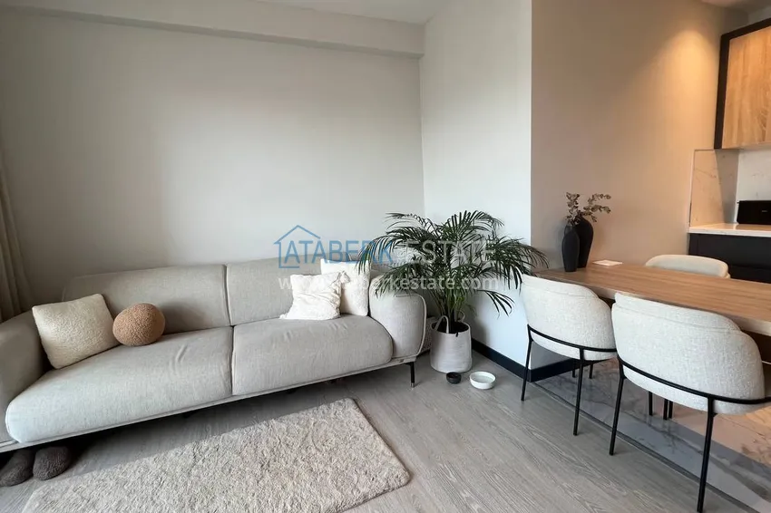 Kupuj  Stylowy apartament z 2 sypialniami i widokiem na góry w centrum Teje, Mersin 3 