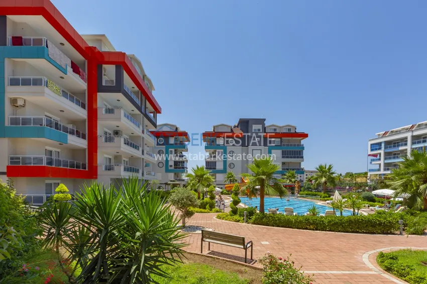 Dwupoziomowy penthouse z widokiem na morze w ultra-luksusowym kompleksie w dzielnicy Alanya Kestel 3 