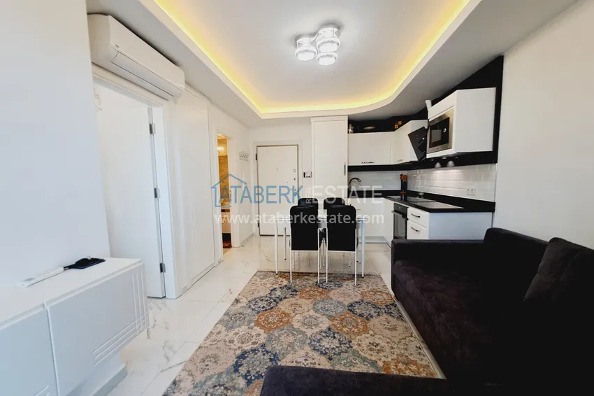 Kupuj  Apartament z jedną sypialnią w centrum Alanyi z meblami i dostępem do prywatnej plaży 3 