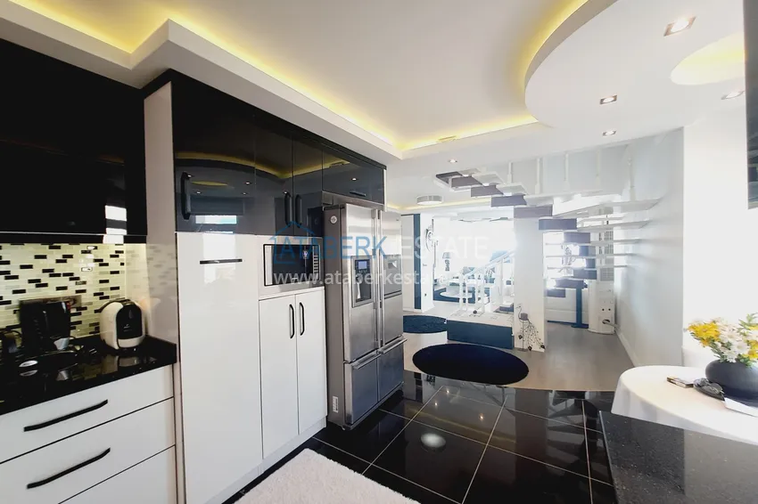 Kupuj  Piękny dwupoziomowy apartament z meblami w Alanyi, górska dzielnica Bektash - obywatelstwo i zezwolenie na pobyt 3 