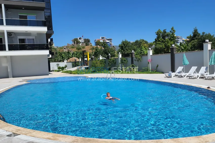 Penthouse z luksusowymi meblami w nowoczesnym kompleksie — Alanya, dzielnica Mahmutlar 3 