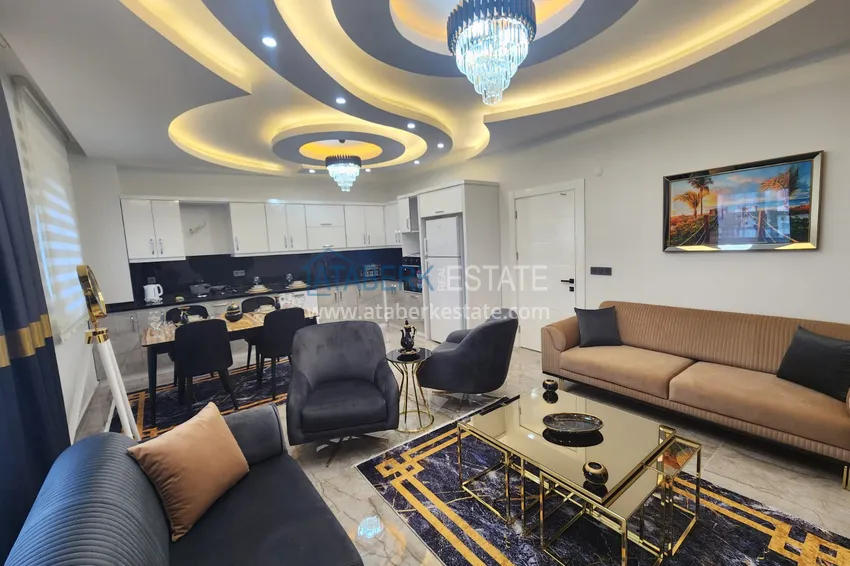 Kupuj  Penthouse z luksusowymi meblami w nowoczesnym kompleksie — Alanya, dzielnica Mahmutlar 4 