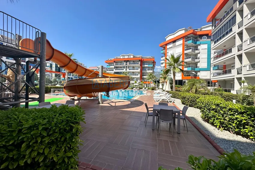 Dwupoziomowy penthouse z widokiem na morze w ultra-luksusowym kompleksie w dzielnicy Alanya Kestel 4 