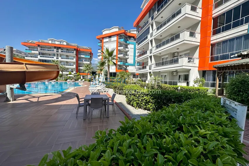 Dwupoziomowy penthouse z widokiem na morze w ultra-luksusowym kompleksie w dzielnicy Alanya Kestel 5 