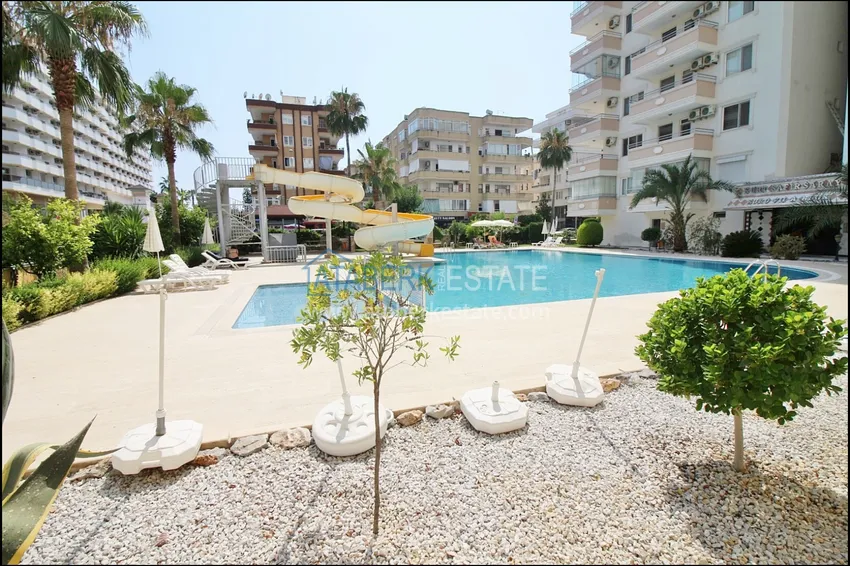 Apartament 2+1 z meblami i widokiem na morze, dzielnica Mahmutlar — Alanya 6 