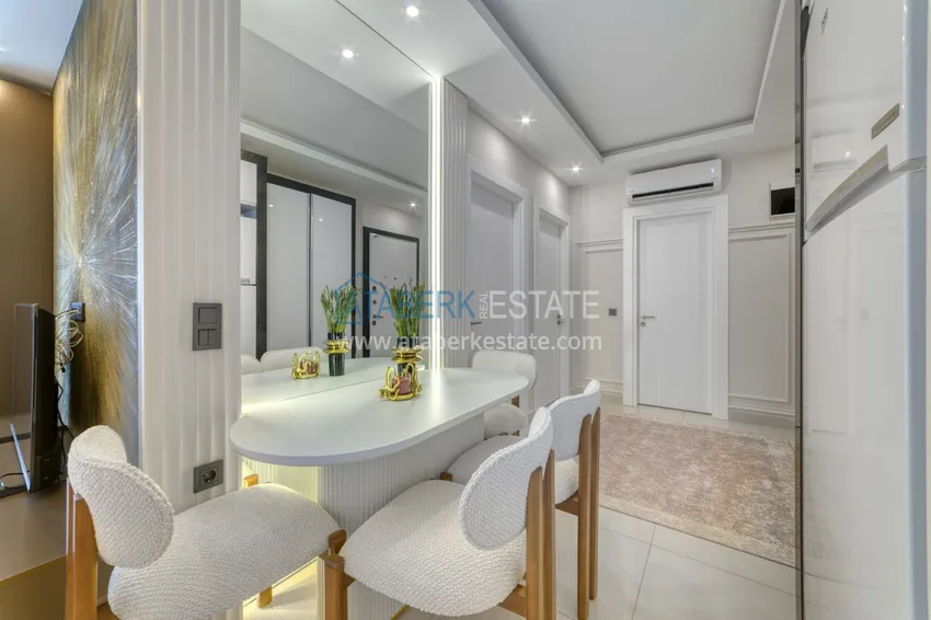 Kupuj  Apartament pod klucz z dwiema sypialniami w Mahmutlar w nowoczesnym kompleksie 4 