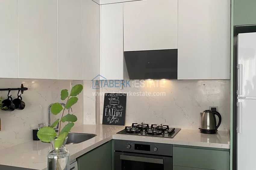 Kupuj Apartament pod klucz 1+1 z widokiem na morze w Teja, Mersin 3